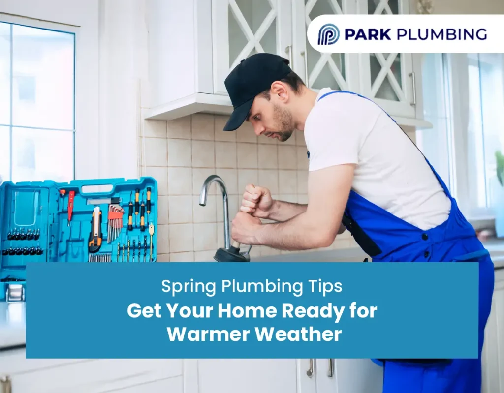 Spring plumbing tips for home maintenance, including checking pipes, sump pumps, and outdoor faucets.