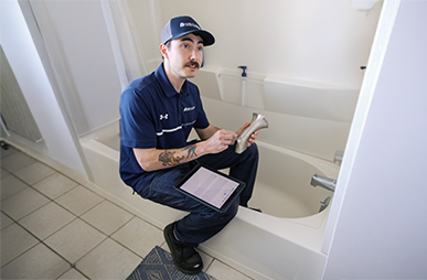 Overflowing Sinks or Tubs
