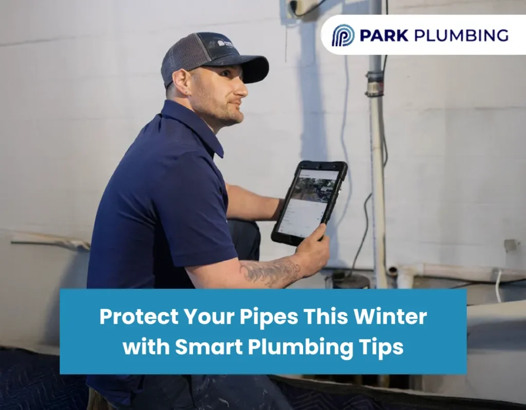 Home plumbing pipes insulated and prepared for winter.