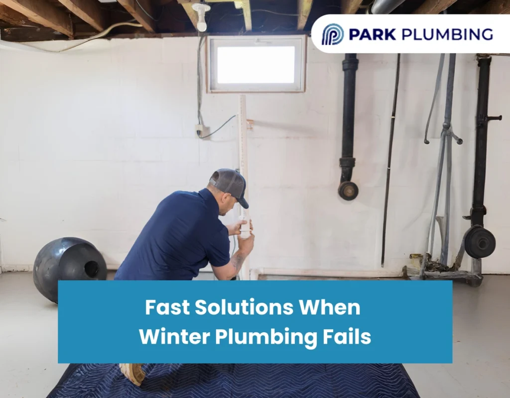 emergency winter plumbing repair service for residential homes