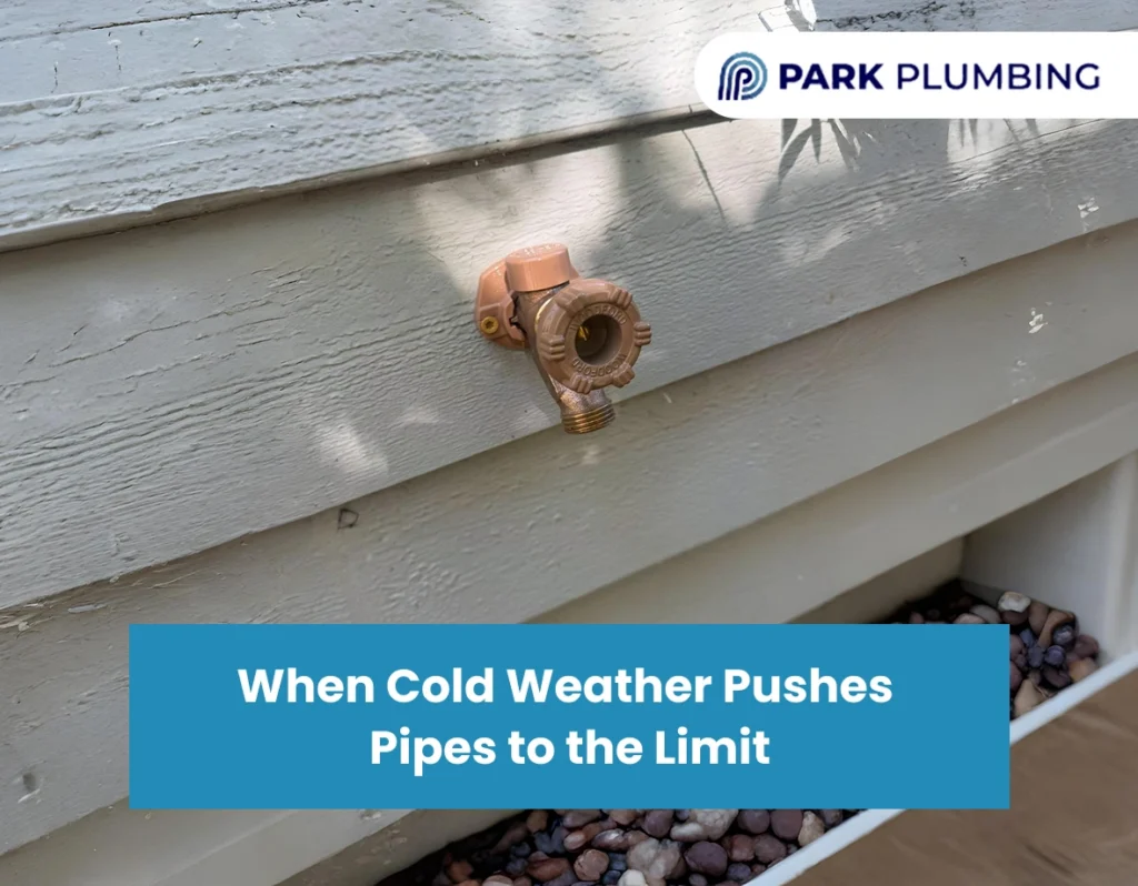 winter plumbing issues affecting residential pipes during freezing weather